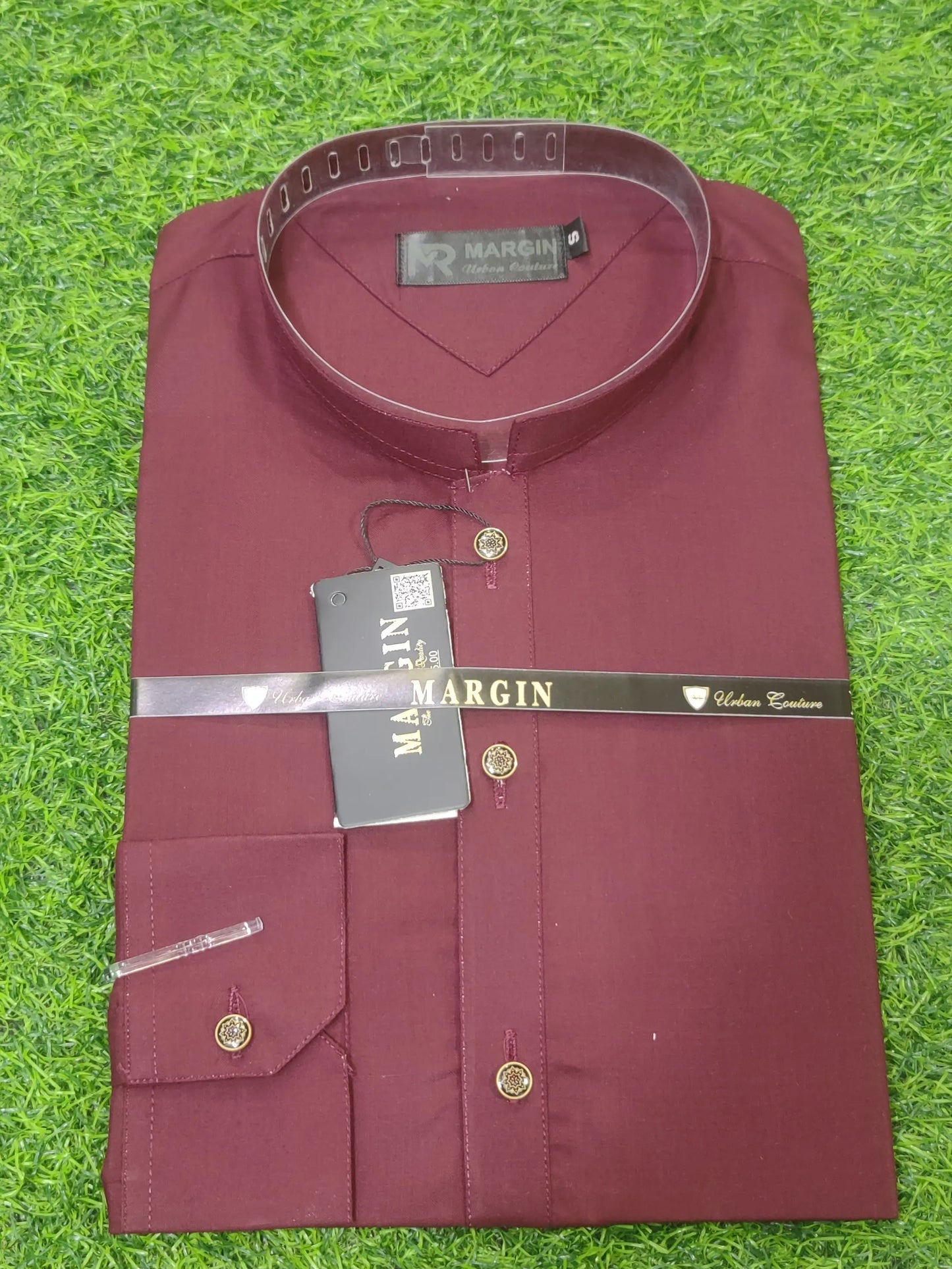 Premium Wash & Wear Shalwar Kameez - Maroon